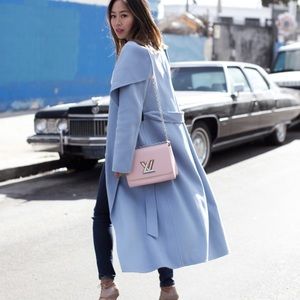 Mackage Mai Wool Wrap Coat M - like new